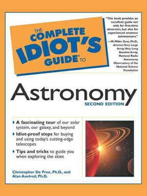 cover image of The Complete Idiot's Guide to Astronomy